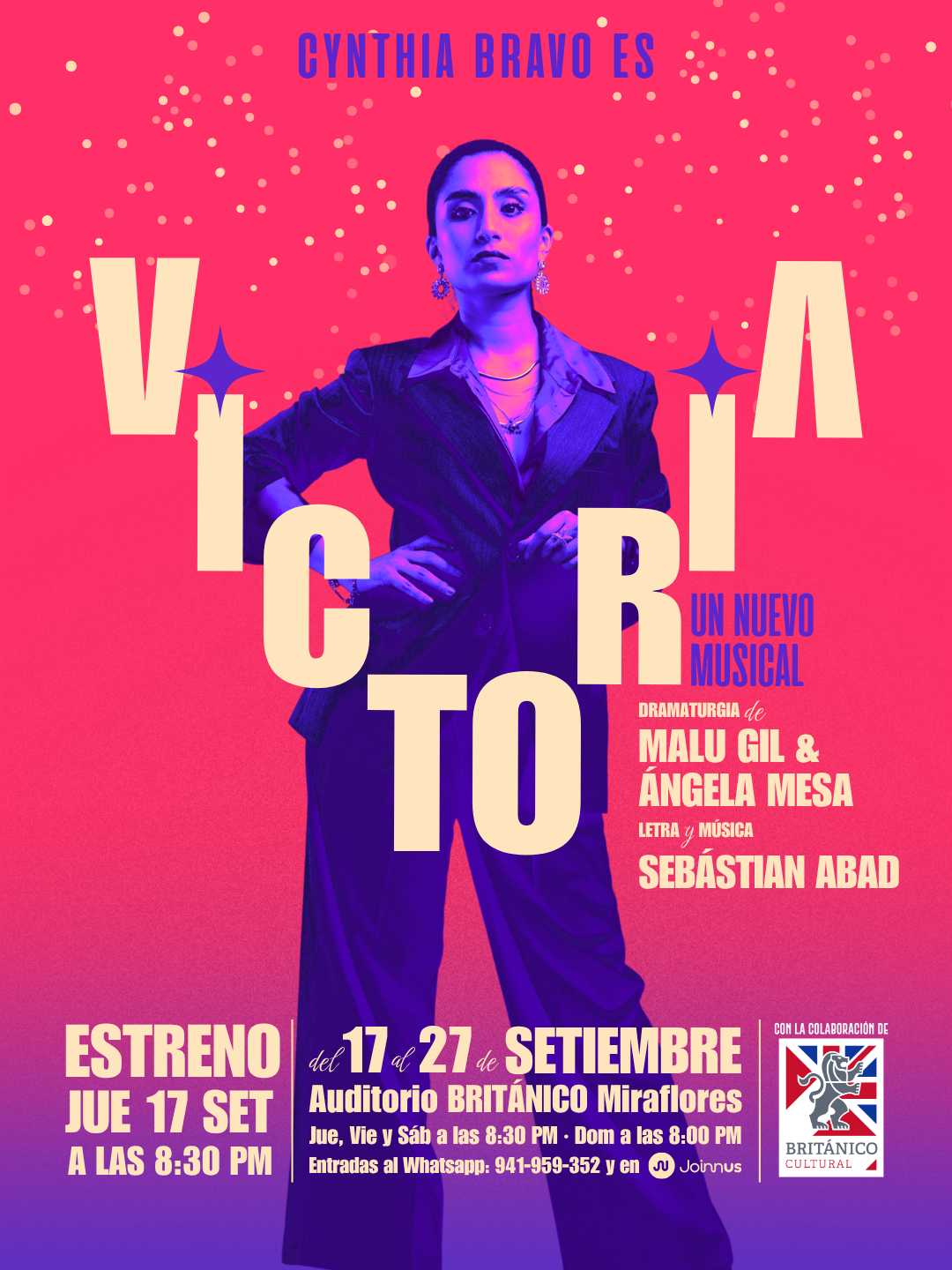 VICTORIA, UN NUEVO MUSICAL