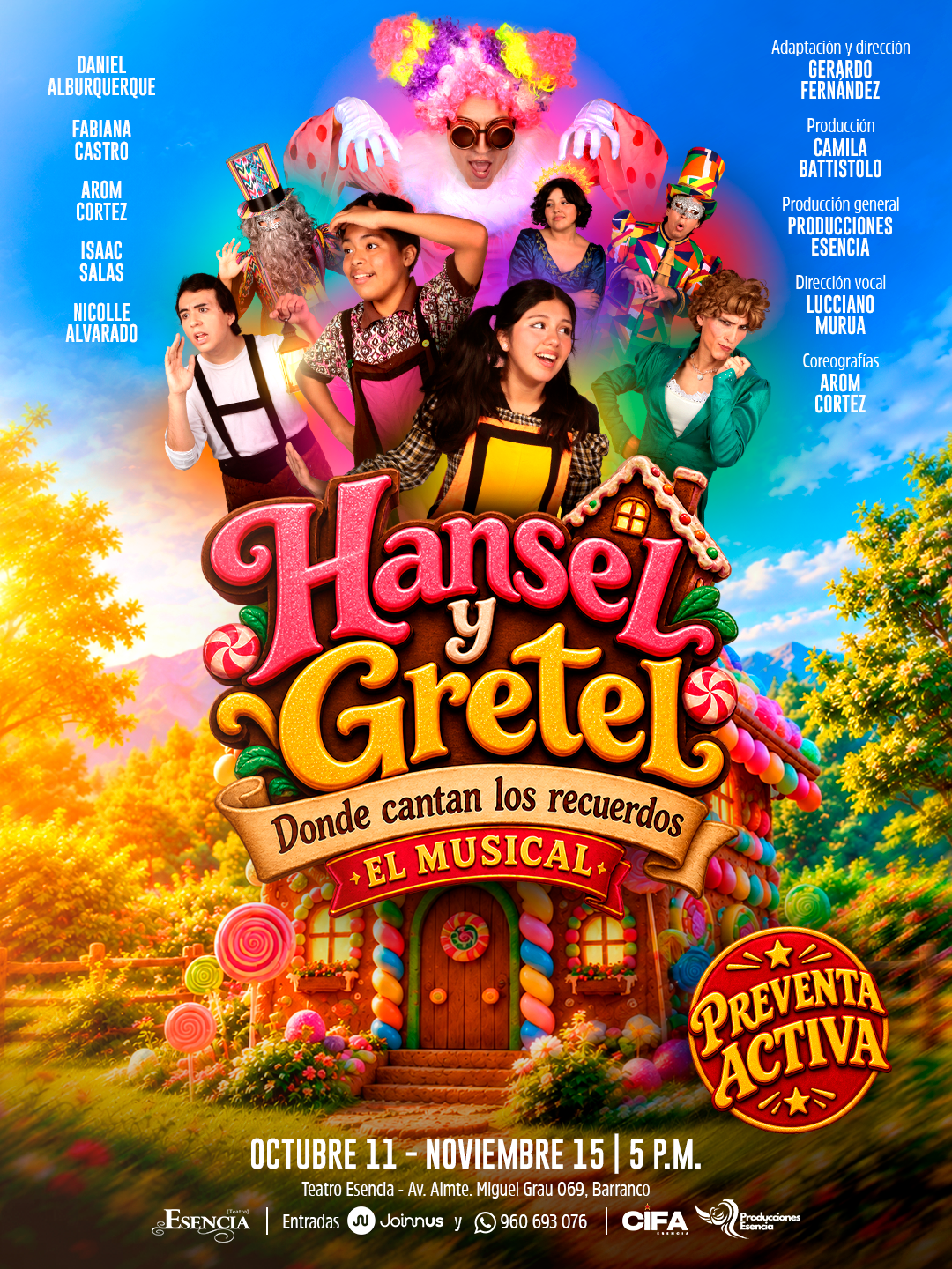 “Hansel y Gretel: Donde Cantan los Recuerdos”